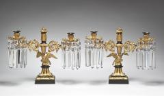  Messenger Phipson Pair of Regency Candelabra with Eagle Bases - 410966