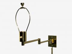  MetalArt George Hansen Articulating Wall Lights Polished Brass Spain 1970s - 4560637