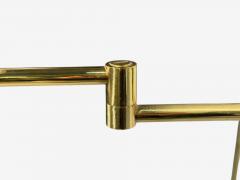  MetalArt George Hansen Articulating Wall Lights Polished Brass Spain 1970s - 4560640