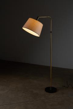  Metalarte Model 3396 Adjustable Brass Floor Lamp 1960s - 4499252