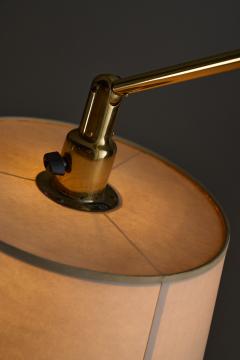  Metalarte Model 3396 Adjustable Brass Floor Lamp 1960s - 4499253
