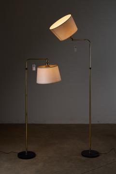  Metalarte Model 3396 Adjustable Brass Floor Lamp 1960s - 4499258