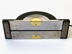  Metalarte Spain Rare Postmodern Table Lamp Rising Sun by Metalarte Spain 1980s - 4441992