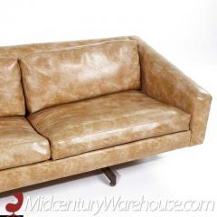  Metropolitan Furniture Metropolitan Mid Century Bronze Base Sofa - 3408405