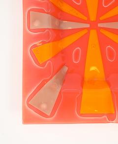  Michael Francis Higgins Large Abstract Higgins Glass Tray - 4381485