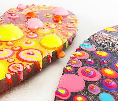  Michael Gitter Acrylic Epoxy Resin Love Sculpture Artists Michael Gitter and Jillian Whelan - 4530067