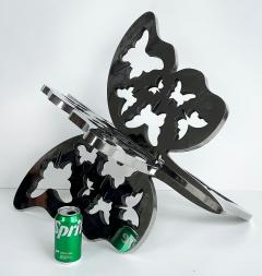  Michael Gitter Monumental Stainless Steel Butterfly Sculpture in Two Parts by Michael Gitter - 4480878