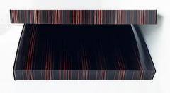  Michael Vanderbyl Michael Vanderbyl Boiler Macassar Ebony Arch Coffee Table Large Size - 3532657