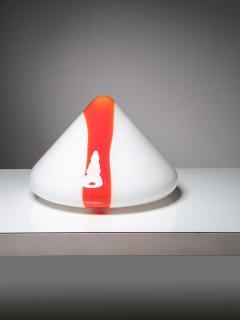  Mico Murano Glass Table Lamp by Renato Toso for Leucos Italy 1970s - 4726062