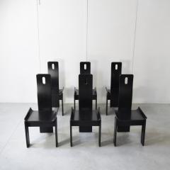  Mikol Edoardo Landi chairs Diago for Nikol 1970s  - 4271812