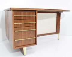  Miller Desk Safe Co Rosewood Midcentury Desk by Miller Desk Safe Company 1930s - 1457795