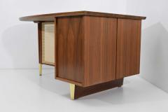  Miller Desk Safe Co Rosewood Midcentury Desk by Miller Desk Safe Company 1930s - 1457799