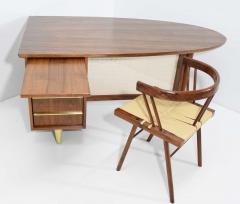  Miller Desk Safe Co Rosewood Midcentury Desk by Miller Desk Safe Company 1930s - 1457800