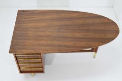  Miller Desk Safe Co Rosewood Midcentury Desk by Miller Desk Safe Company 1930s - 1457808