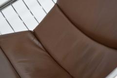  Minotti Minotti Chairs in Brown Leather by Gordon Guillaumier Cortina - 1327590