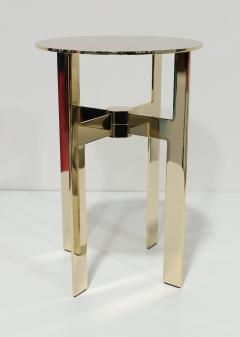  Minotti Minotti Ellis Side Table in Polished Gold Finish - 4290736