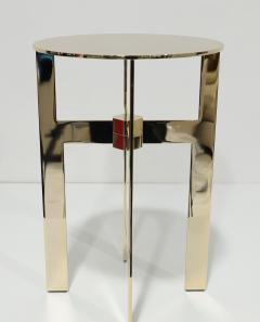  Minotti Minotti Ellis Side Table in Polished Gold Finish - 4290738