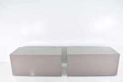  Minotti Pair of Minotti Archipenko Chests of Drawers or Nightstands - 1264081