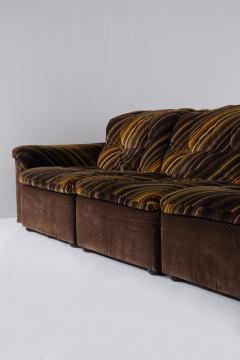  Minotti Vintage Velvet Minotti Modular Sofa - 3671506