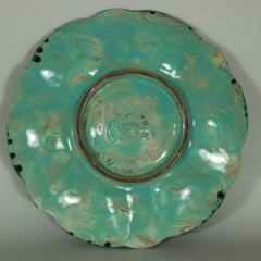  Minton Minton Majolica Malachite Oyster Plate - 2043163