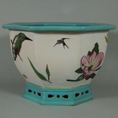  Minton Minton Majolica Naturalist Jardiniere by W S Coleman - 1867939