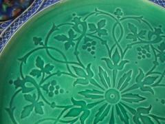  Minton Minton Majolica Palissy Ware Plate - 1959349