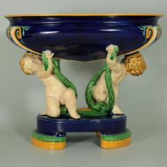  Minton Minton Majolica Putti Figural Bowl - 1958332