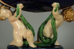  Minton Minton Majolica Putti Figural Bowl - 1958337