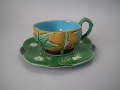  Minton Minton Majolica Teacup and Saucer - 1959389