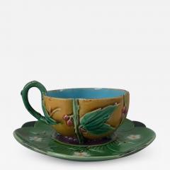  Minton Minton Majolica Teacup and Saucer - 1959963