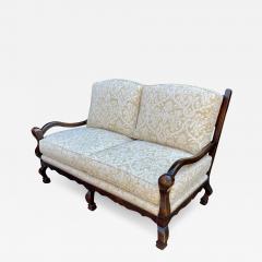  Minton Spidell 18th C Style Minton Spidell French Country Down Filled Settee Sofa - 2710379