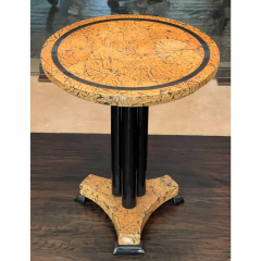  Minton Spidell Art Deco Style Minton Spidell Little Marble Single Cocktail Table - 2796296