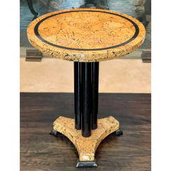  Minton Spidell Art Deco Style Minton Spidell Little Marble Single Cocktail Table - 2796305