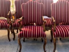  Minton Spidell Minton Spidell Regence French Regency Dining Chairs Set of 6 - 1784396