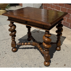  Minton Spidell Phillip II Style Minton Spidell Rustic Italian Side End Table Nightstand - 4117850