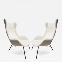  Miroslav Navrotil Pair of armchairs by Miroslav Navratil Editions Ton Czech Republic circa 1960 - 3980681