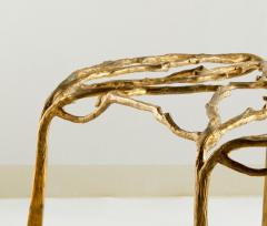  Misaya Brass Sculpted Coffee Table Complexity Misaya - 1314253