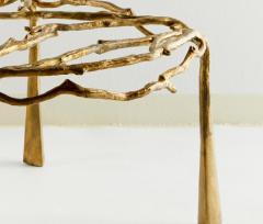  Misaya Brass Sculpted Coffee Table Complexity Misaya - 1314255
