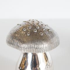  Missiaglia Handcrafted Sterling Silver Mushroom Salt Shaker and Pepper Mill by Missiaglia - 1561019