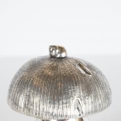  Missiaglia Handcrafted Sterling Silver Mushroom Salt Shaker and Pepper Mill by Missiaglia - 1561030