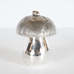  Missiaglia Handcrafted Sterling Silver Mushroom Salt Shaker and Pepper Mill by Missiaglia - 1561033