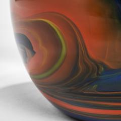  Missoni Missoni for Arte Vetro Murano Vase in Marbled Glass 80s - 2917356