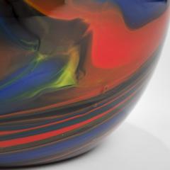  Missoni Missoni for Arte Vetro Murano Vase in Marbled Glass 80s - 4042414