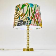  Missoni Missoni x Bakalowits Brass Table Lamp with Huge Faceted Diamonds Austria 1970s - 4064721