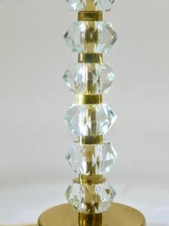  Missoni Missoni x Bakalowits Brass Table Lamp with Huge Faceted Diamonds Austria 1970s - 4064782