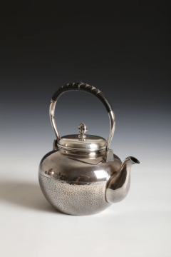  Miyamoto Studio Silver Tea Kettle ca 1920 - 3525908