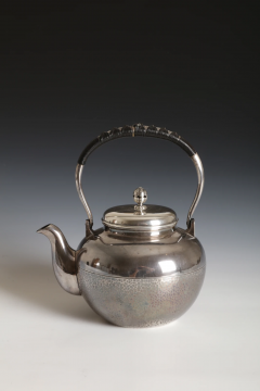  Miyamoto Studio Silver Tea Kettle ca 1920 - 3525913