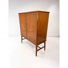  Mj lby Intarsia 1940 s Swedish Cabinet - 4662709