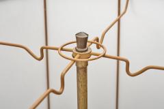  Mobach Earth Toned Ceramic Table Lamp by Mobach The Netherlands 1960s - 4590213