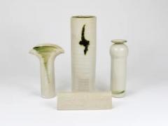  Mobach Piet Knepper 3 Art Pottery Ceramic Studio Vases by Mobach Netherlands 1970s - 4149916